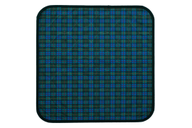 Podložka na křesla 45×45 cm, modrozelená