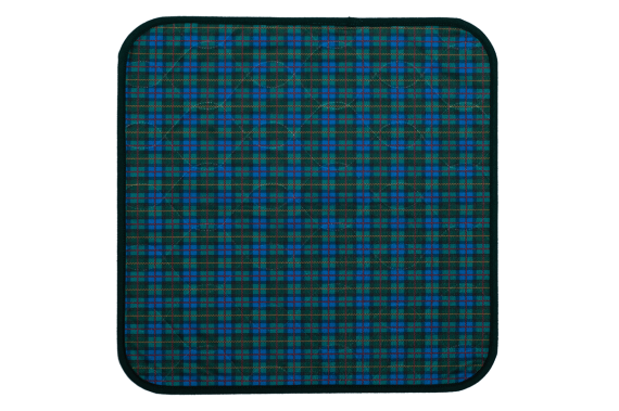 Podložka na křesla 45×45 cm, modrozelená