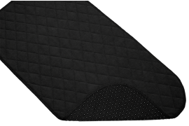 Podložka na křesla 40×80 cm, černá