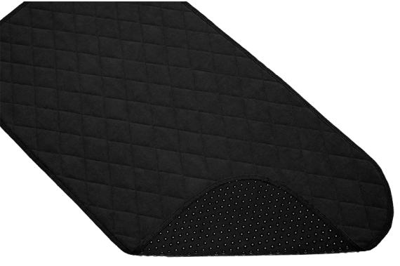 Podložka na křesla 40×80 cm, černá