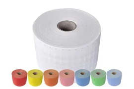 Role se štítky 82×38 mm