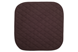 Podložka na křesla 45×45 cm, hnědá