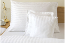 Bavlněné povlečení Atlas grádl - bílé