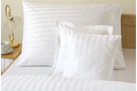 Bavlněné povlečení Atlas grádl - bílé