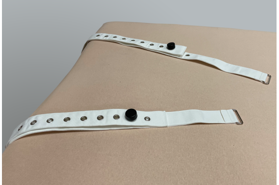 upevňovací popruhy pro hrudní pás