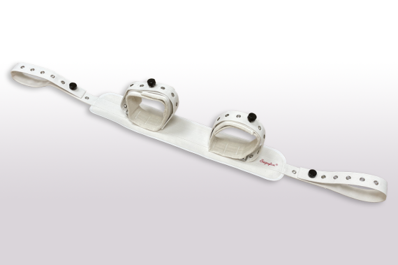 Upínací pás pro fixaci stehen