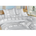 Krepové povlečení - Sobi šedí