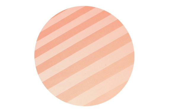 bavlněné povlečení Atlas grádl - meruňkový proužek 2,5 cm