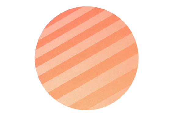 bavlněné povlečení Atlas grádl - pomerančové proužky