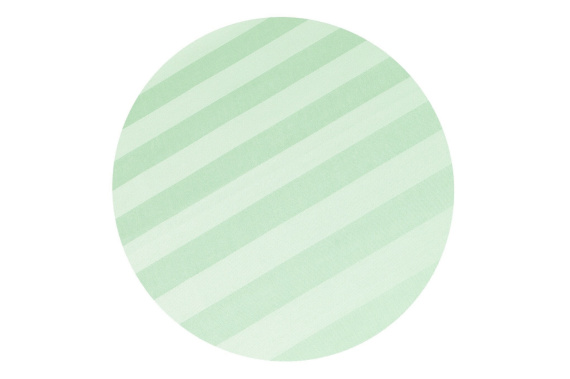 bavlněné povlečení Atlas grádl - zelené proužky