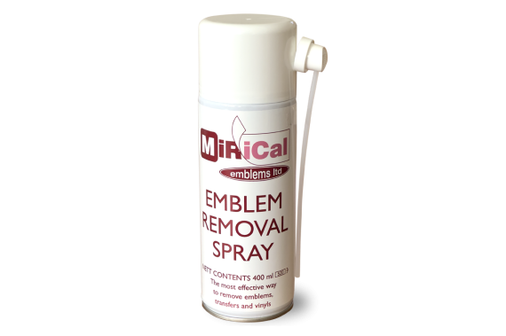 Sprej pro odstraňování zažehlovacích štítků