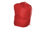 Polyesterový pytel se šňůrou a pojistkou - červený