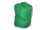 Polyesterový pytel se šňůrou a pojistkou - zelený