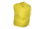 Polyesterový pytel se šňůrou a pojistkou - žlutý