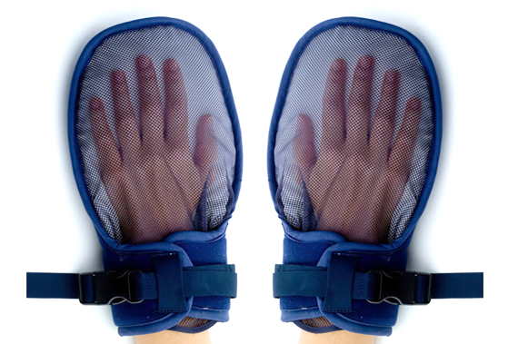 Ochranné síťované/polstrované rukavice 