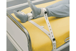 SF - Upínací zesílený pás na lůžko (kotníky)