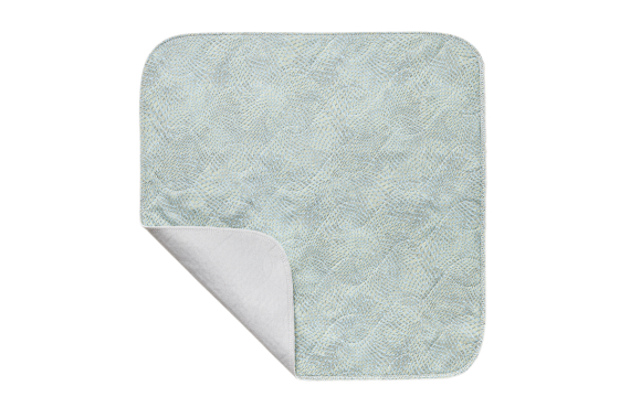 Podložka pod sedadlo 45x45 zeleno-šedá