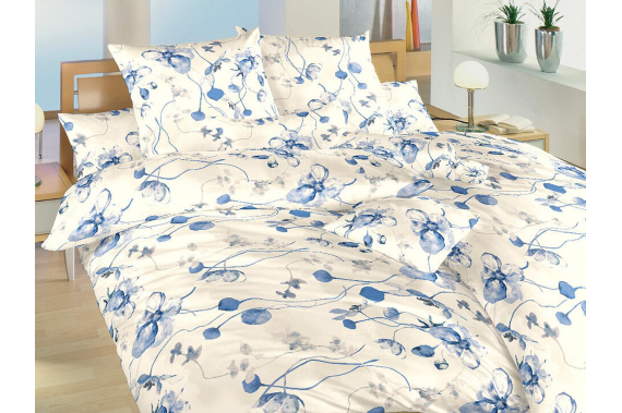 Bavlněné povlečení - Bloom elegance banán