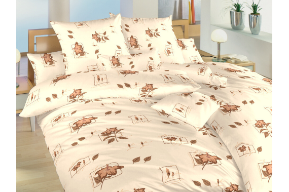 Bavlněné povlečení - Ibišek banánový