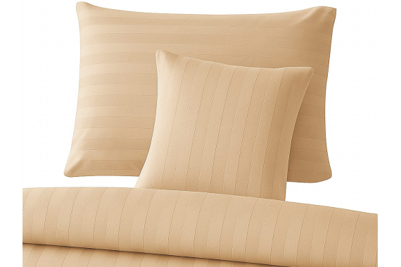 Bavlněné povlečení Atlas grádl - béžové 20 mm