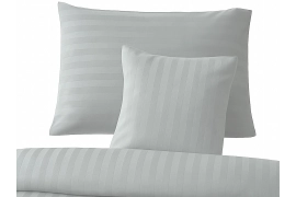 Bavlněné povlečení Atlas grádl - šedé 20 mm