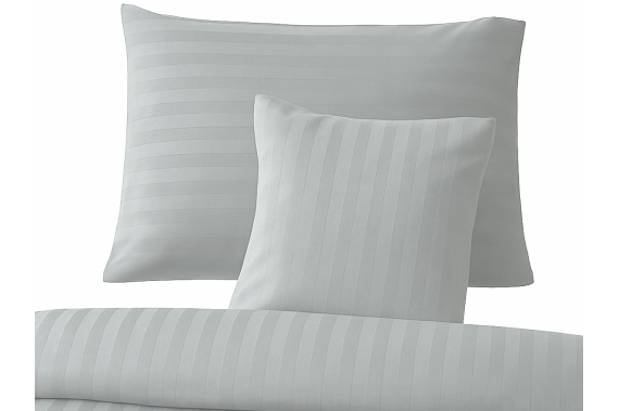 Bavlněné povlečení Atlas grádl - šedé 20 mm