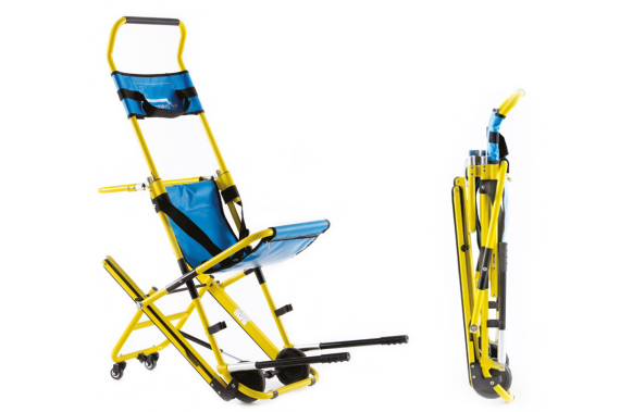 Evakuační křeslo s nosítkovými madly