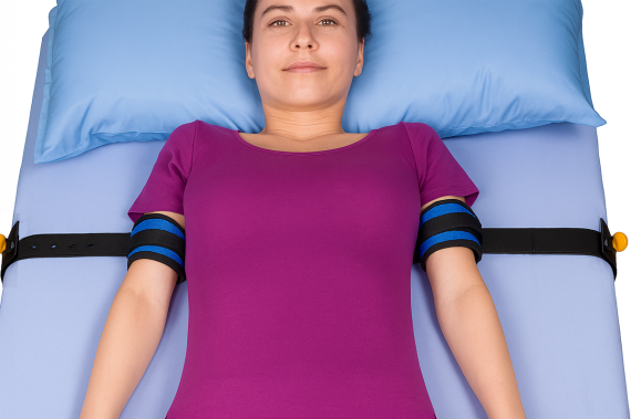 MC - Rychloupínací pás na lůžko - paže