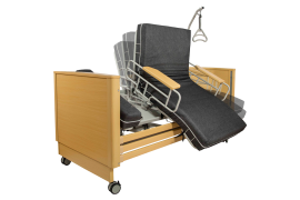 Otočné elektrické lůžko TWIST s matrací DX