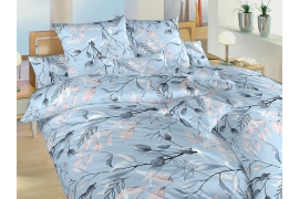 Krepové povlečení - Milaya modrá