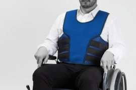 MC - Bezpečnostní vesta na vozík  na přezky