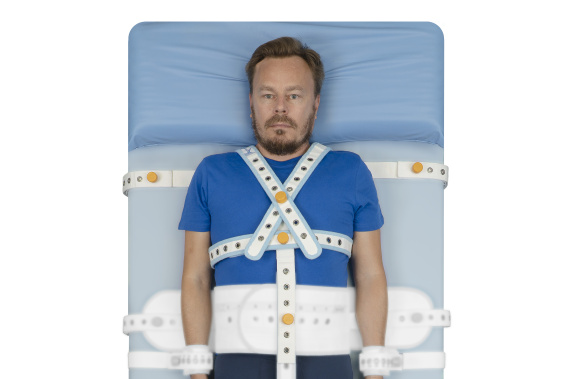 Samostatný pás na lůžko - hrudník Memory PRO