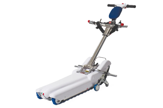 Schodolez pásový k invalidnímu vozíku