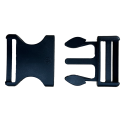 Náhradní spona na pásy černá