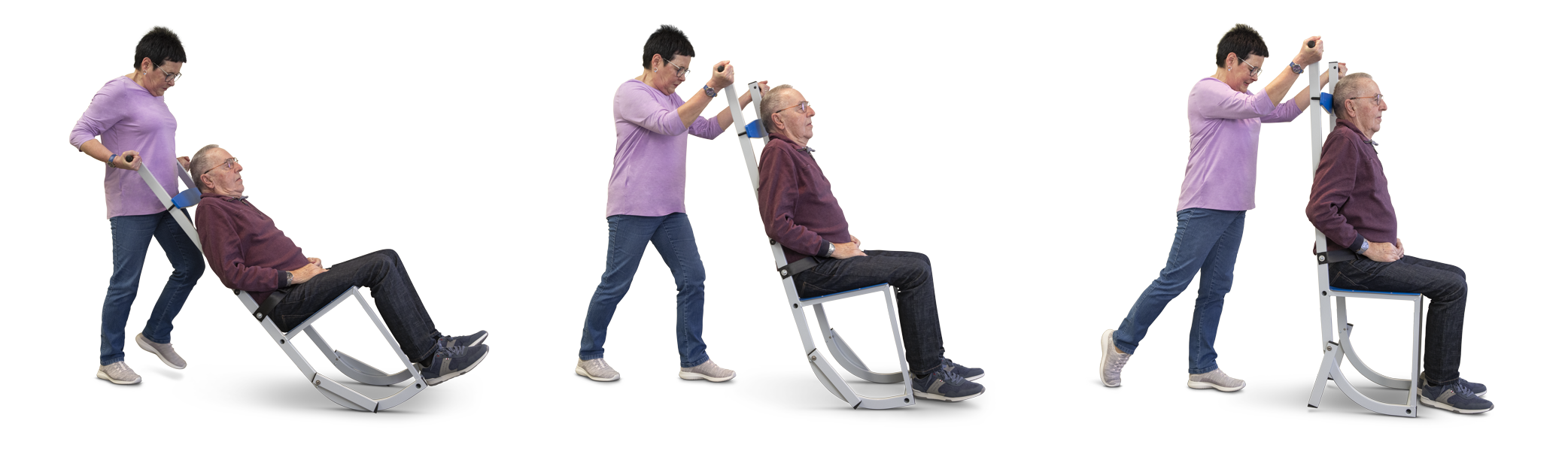 Zvedání osoby pomocí Hebix