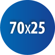 70x25